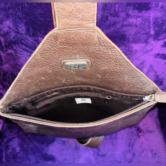 The Sak leather crossbody backpack - Picture 4 of 5